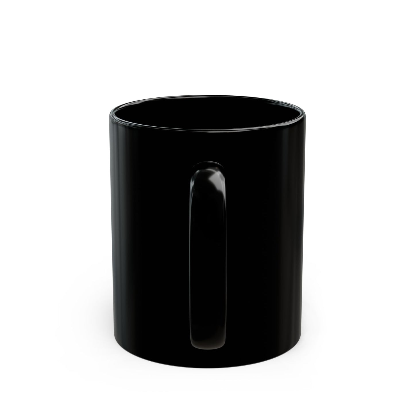 Cherry Graphic Mug – Black Ceramic Coffee Cup (11oz & 15oz)