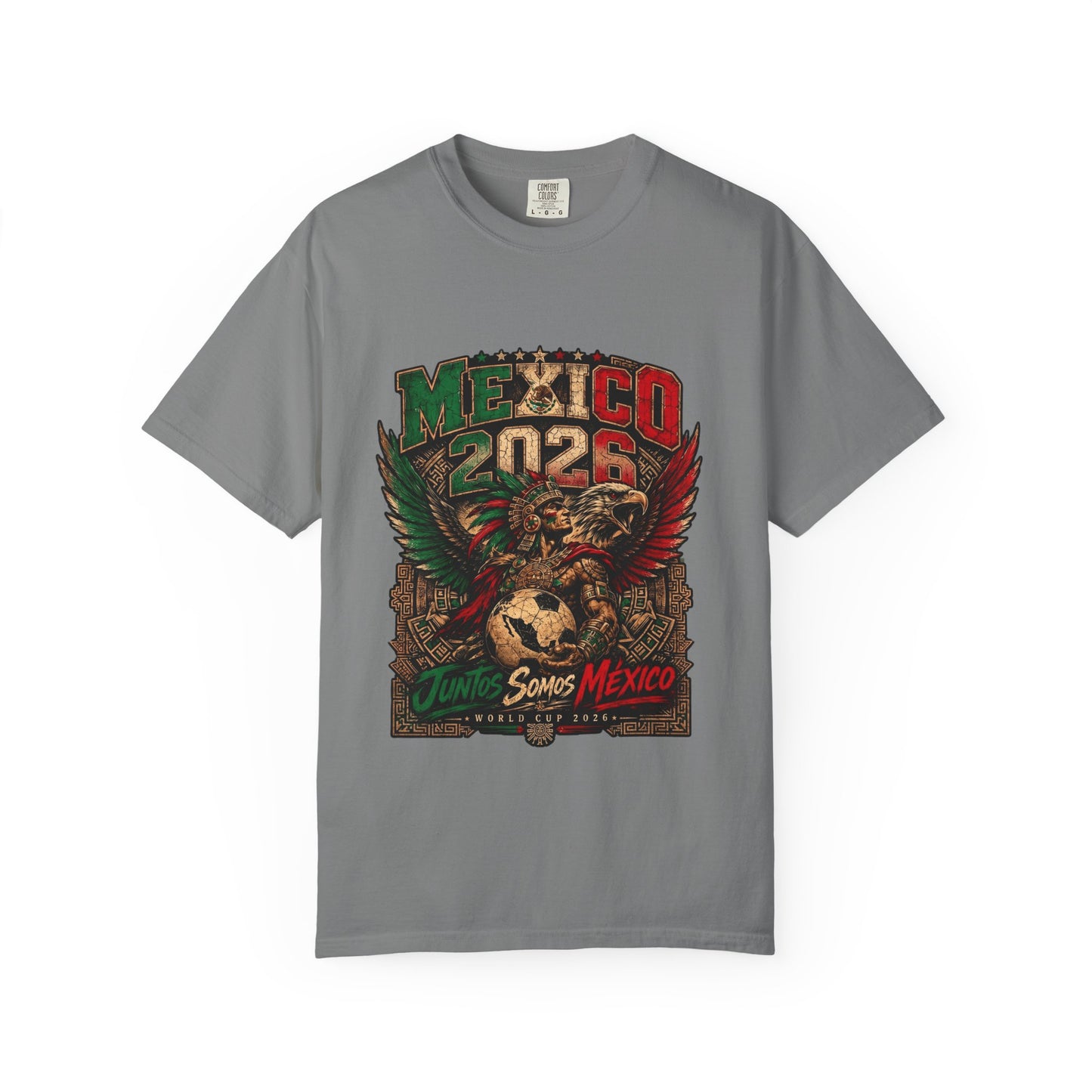 Mexico 2026 Eagle T-Shirt — Juntos Somos Mexico Soccer Fan Tee