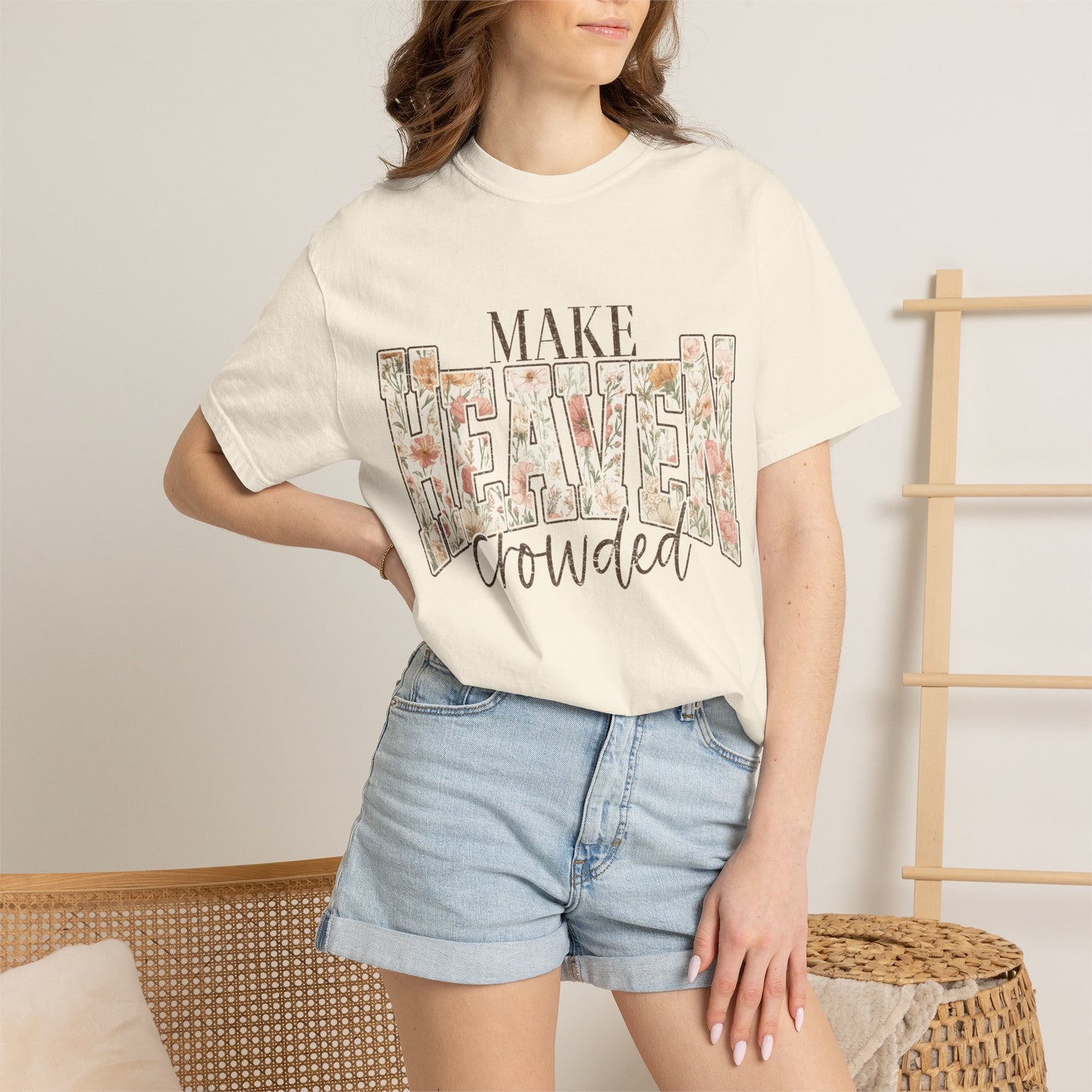 Make Heaven Crowded Floral | T-Shirt