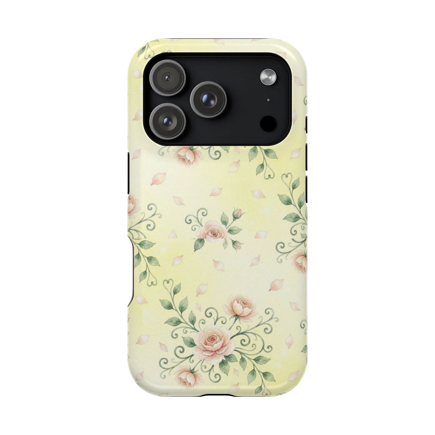 Floral Vintage Rose Magnetic Phone Case