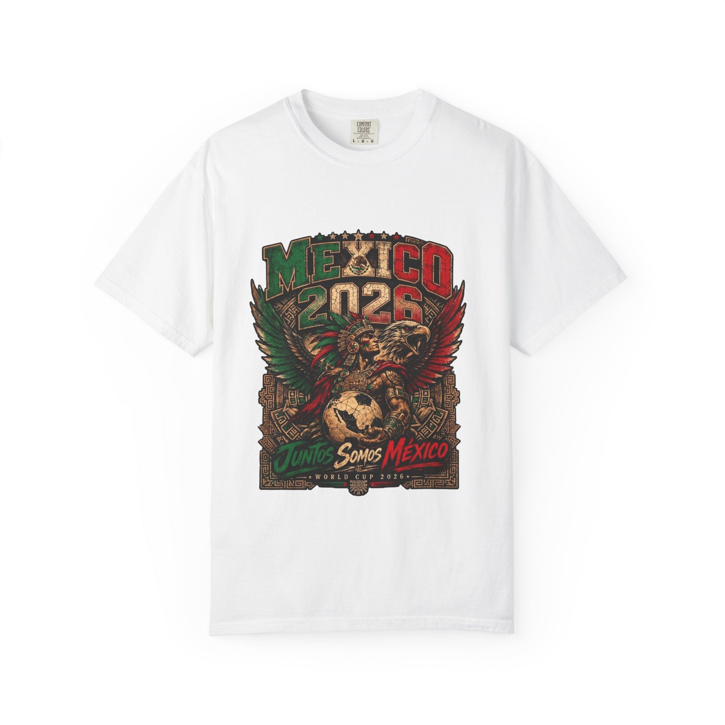 Mexico 2026 Eagle T-Shirt — Juntos Somos Mexico Soccer Fan Tee