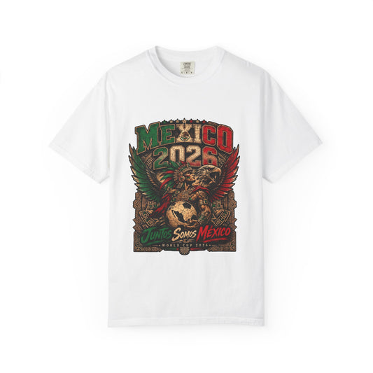 Mexico 2026 Eagle T-Shirt — Juntos Somos Mexico Soccer Fan Tee