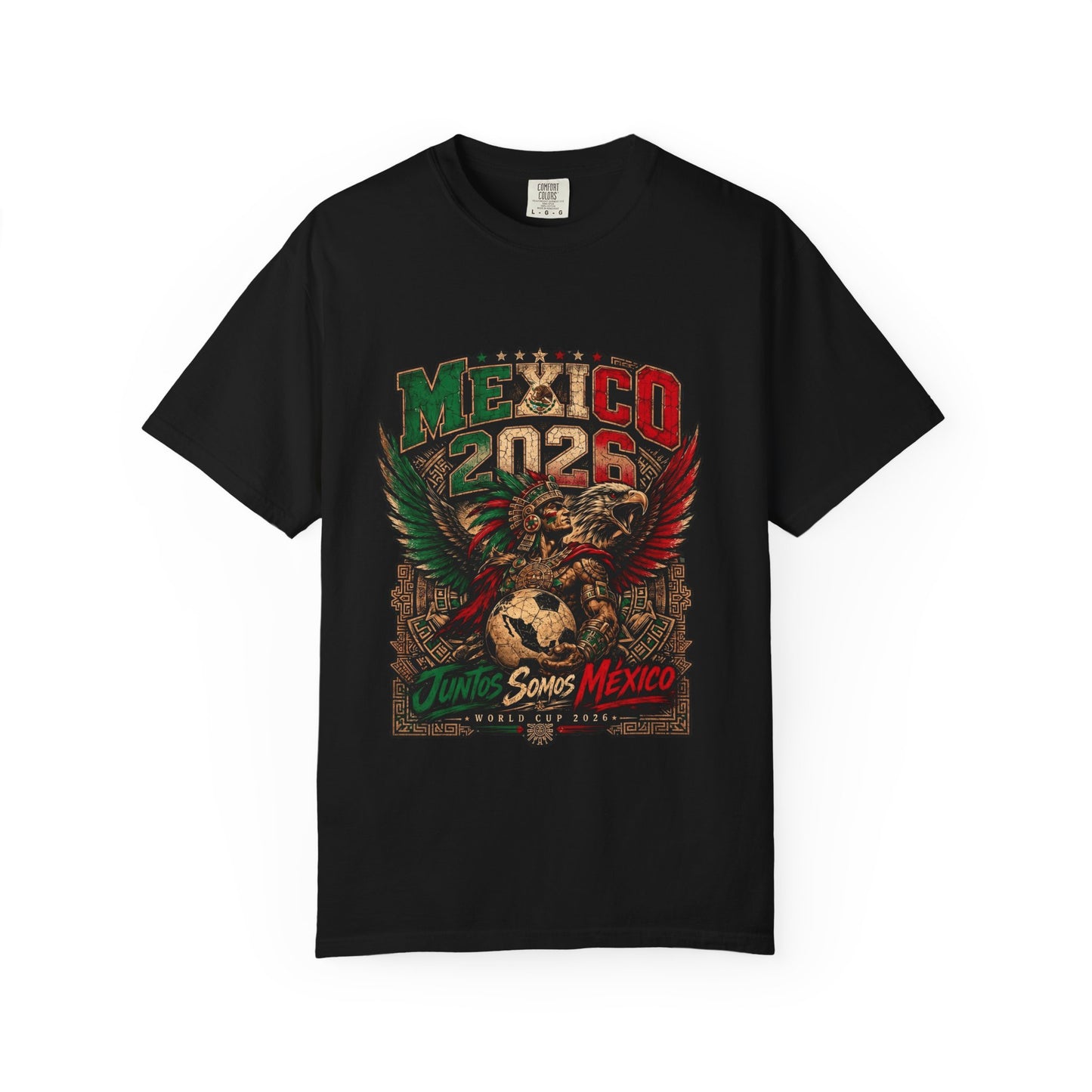 Mexico 2026 Eagle T-Shirt — Juntos Somos Mexico Soccer Fan Tee