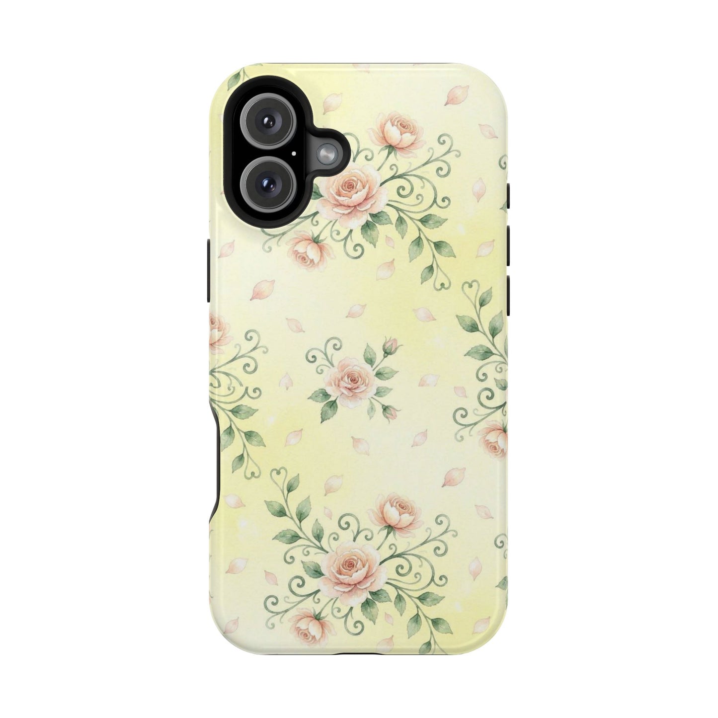 Floral Vintage Rose Magnetic Phone Case