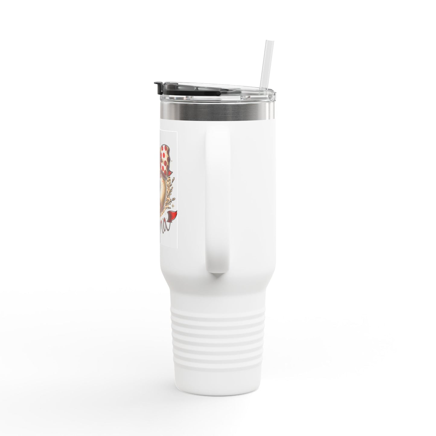 Mama Bear 40oz Insulated Travel Mug – Large Stainless Steel Tumbler with Handle